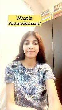 What is Postmodernism? #learningliteraturewithpurba