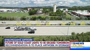 The future of the Gold Coast’s Lights at Yatala is set to be decided tomorrow, with recommendations to place the artwork into storage. READ MORE: http://9Soci.al/9KFe30nnZHd #9News | http://9News.com.au | 9 News Gold Coast