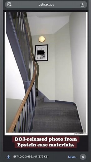 DOJ-released photo from Epstein case materials.