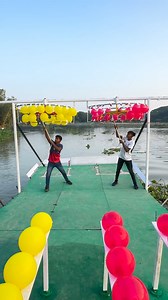 this floating obstacle course is next level - speed, balance, and pure adrenaline! | SS Food Challenge