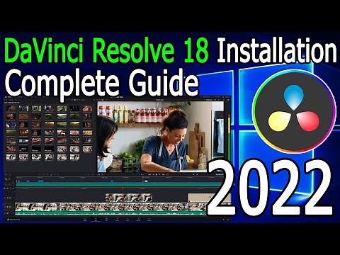 How to Install DaVinci Resolve 18 for windows 10/11 [ 2023 Update ] Complete Step-by-Step Guide