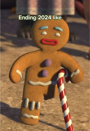 Gingerbread Man's Wild New Year in Shrek 2024