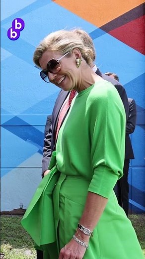 Queen Máxima sings 'Die With a Smile' in Miami 🎵