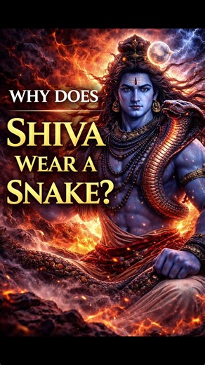 Why Does Lord Shiva Wear a Snake Around His Neck?