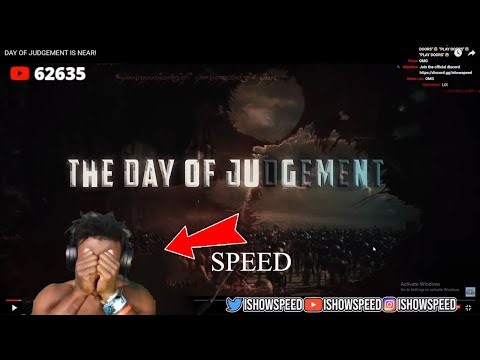 ‪@IShowSpeed‬ Reacts to JUDGEMENT DAY☪️