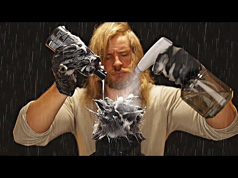 Ultra Slow DEEP HAIR Washing Sounds🧼ASMR💦