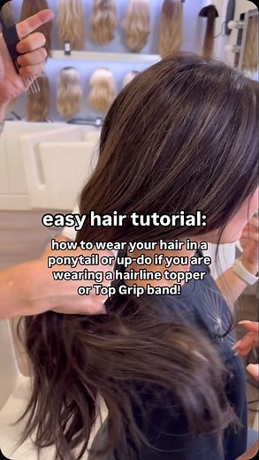 253 reactions · 8 comments | Can you wear your hair up in a ponytail...