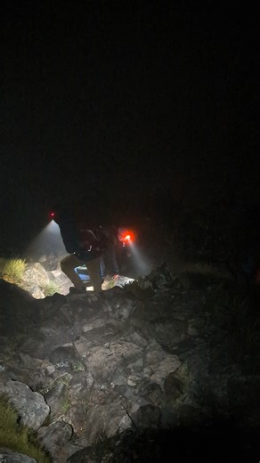 Table Mountain Strikes Again! A small team of specialist trail runners was deployed to Table Mountain late on Tuesday night to assist three German hikers. The visitors had planned to cross the mountain from Kirstenbosch and descend via the Table Mountain Aerial Cableway cable car, but were left stranded at the upper cable station when strong winds forced an early closure. Realising they were stuck, they did the right thing by calling the emergency number - 021 937 0300. Armed with warm clothing,