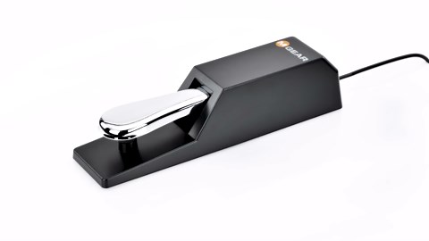 M-AUDIO SP-2 Universal Sustain Pedal with Piano Style Action For MIDI Keyboards, Digital Pianos and More