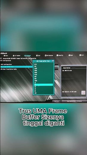 Cara nambah VRAM / Memory VGA Onboard