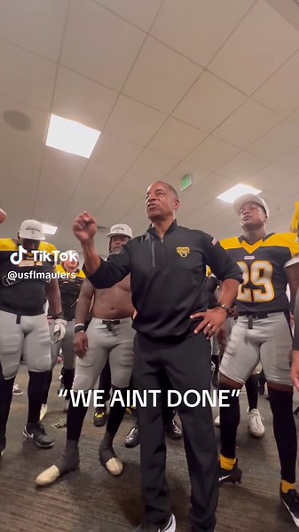 THATS OUR COACH 🗣️🗣️ #usfl #usflmaulers #championship #playoffs