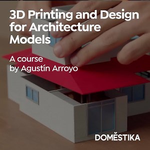 Learn how to convert your designs into physical objects with 3D printing. Click to learn more. | Domestika