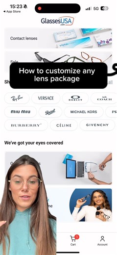 Your lenses, your rules. 😎 Learn how to customize your glasses with transition tints and colors that match your vibe. #MakeItYourOwn at https://glassesusa.me/Shop_FB | GlassesUSA.com