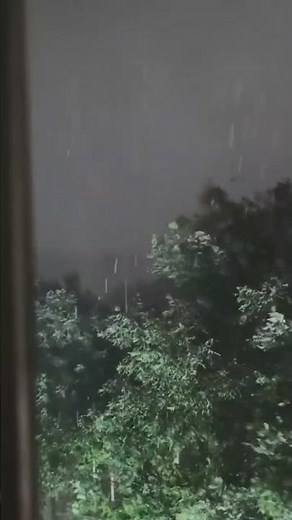 Heavy Rain & Hailstorm | Relaxing Thunderstorm Sounds for Sleep and Study