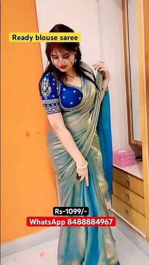 Candy satin chiffon saree #fashion #viralvideo #shopping