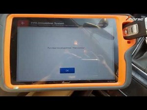 Audi A4 2013 AKL key programming done by Xhorse VVDI Key Tool Plus