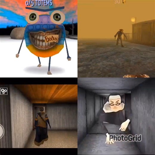 Pop IT Horror Game VS Death Park VS Granny Mod VS Evil Nun Game 😱 #granny #horrorgaming #vs #shorts