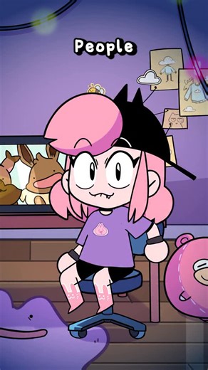 CypherDen on Instagram: "Dad reveal 🧐 🌸 #animation #cartoon #dad #storytime"