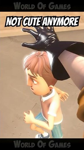 Hello Neighbor Not Cute Anymore 🥰🤩😂 | Hello Neighbor Song Animation #shorts