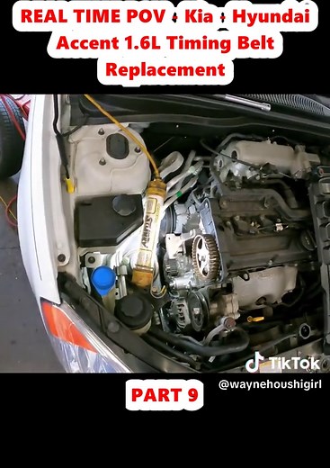 Kia Hyundai Accent 1.6L Timing Belt Replacement Guide