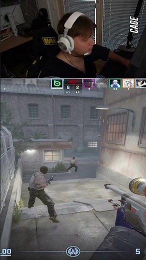 s1mple goes invisible 💀 #s1mple #cs2 #twitchclips