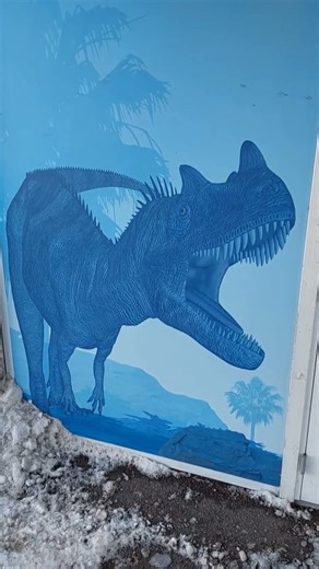 🦖t-rex - sangen og sne ❄️