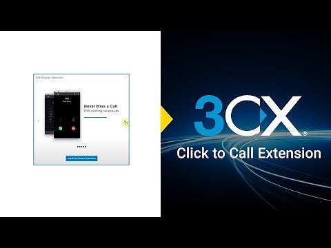 Click To Call Extension On 3CX