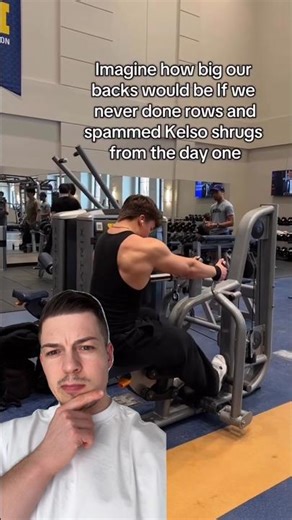 Kelso Shrugs: The GO TO for monster backs? #musclebuilding #backworkout #backday