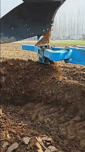 Agricultural Soil Tillage Deep Single Body Plowing