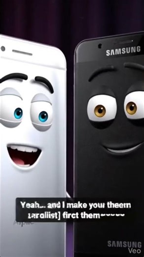 Apple vs Samsung 😳 Who wins this? #viral #trending #shorts #aivideo #aishorts