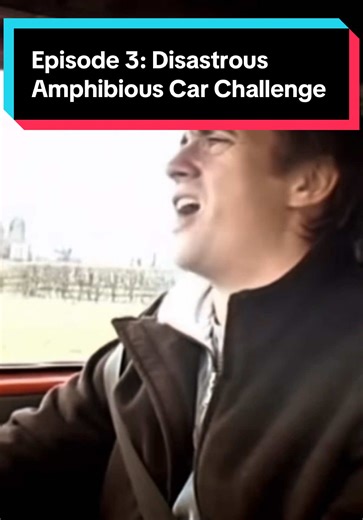 Old Top Gear | Disastrous Amphibious Car Challenge | Part 3 #topgear #fyp #jeremyclarkson #jamesmay #richardhammond