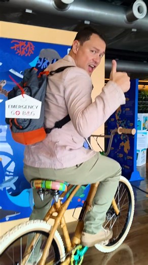 From upcycled inner tube bags and accessories to a go bag ready for anything, @officialsiklopilipinas is on the forefront of sustainability and disaster preparedness! #Bambike #BambooBike #Siklo #SikloPH #Upcycling #Upcycled #GoBag #InnerTubeBags #Sustainability #Preparedness | Bambike