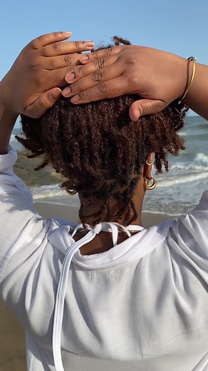 Happy place #locsjourney #locs #smalllocs #starterlocsjourney #starterlocs #twostrandtwist #locslife #fyp