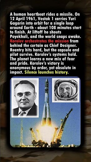 The Flight That Changed Humanity | Yuri Gagarin and the First Human Orbit