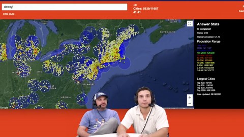 Can we cover the entire USA by naming cities? (HARD)