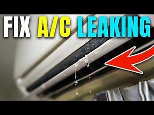 How to Fix Air Conditioner Leaking Water Inside House (EASY DIY AC Repair Central Unit, Minisplit)