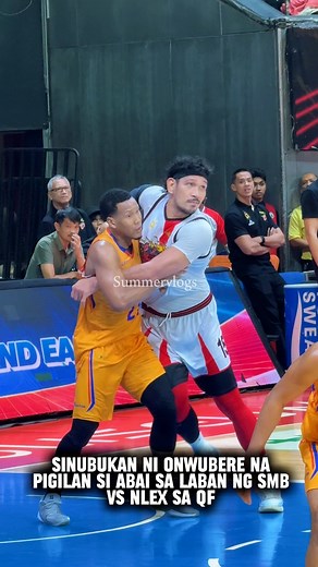 9.3K views · 18K reactions | Sinubukan ni Onwubere na pigilan si Abai kagabi sa Laban ng Nlex at SMB sa Quarterfinals | Summer Vlogs Lyka Mae | Facebook