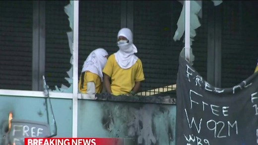 Fiery prisoner uprising rocks St. Louis jail