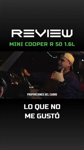 What I didn't like about driving the MINI Cooper R50 1.6 #automobile #minicooper