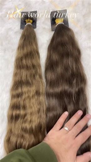 Hair_worldturkey on Instagram‎: "✨ 100% Natural Human Hair Extensions ✨ ‏Premium quality extensions in all types: Micro Keratin | Nano Ring | Weft (Sew-In) | Tape Stickers | Clips. ‏✅ Available for wholesale & retail with the best quality and competitive prices. ‏🚚 Worldwide shipping via FedEx Express – delivery in 2 to 4 days with tracking number right to your door. ‏💇‍♀️ Beautiful, natural, and long-lasting hair you can trust. ✨ شعر طبيعي 100% ✨ نوفر أجود أنواع وصلات الشعر الطبيعي بجميع طرق 