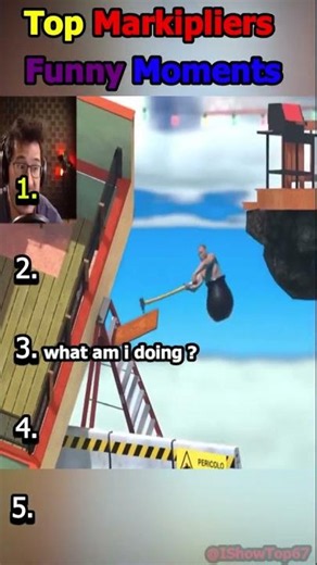 Top 5 Markiplier funny moments #markiplier #top #funny #shorts