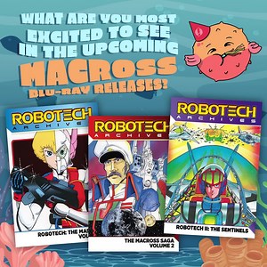 With the anime-zing news about Macross still fresh in our memory, it got us thinking. What are you most excited to see in the upcoming Macross Blu-ray releases? Robotech is in the sale! https://on.rsani.me/3uun8vG | Right Stuf Anime