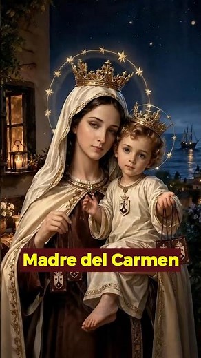 Canción a la Virgen del Carmen en su mes 🙏 bajo tu manto volvemos a creer