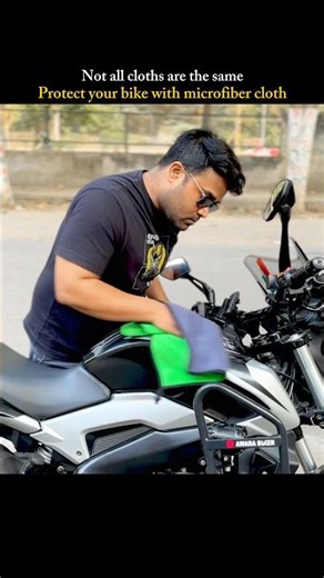 Best Use of Microfiber Cloth for Bikes✨