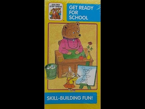 Opening And Closing To Golden Step Ahead:Get Ready for School 1986(1991 Reprint)VHS