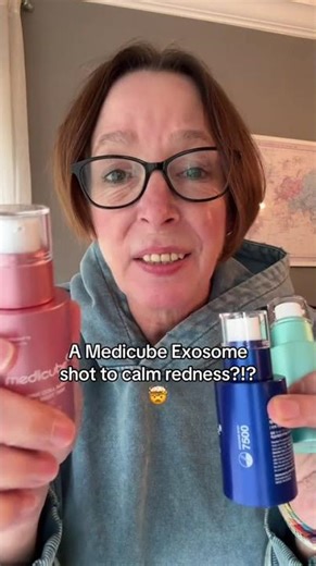 The Medicube Mix Match Exosome Spicule Shot is like micro... #Shorts #becks.edit