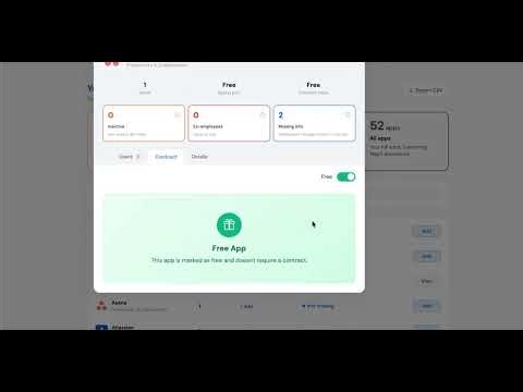 Can I track free apps in Mapit?