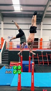 984K views · 10K reactions | Extreme handstand challenge vs Ashley Watson Gymnast | Nile Wilson | Facebook