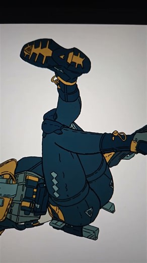 slippery when wet #art #anime #zenlesszonezero