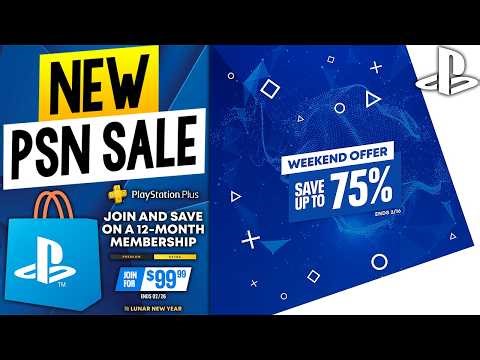 NEW PSN SALE LIVE NOW, Great PS Plus Offer and More PlayStation Deals!